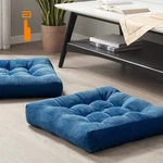 Degrees Of Comfort Meditation Floor Pillow Set 2 Pack, Square Navy New. Price: $82.98.