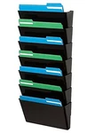 Hanging Wall File Organizer, Mounted Holder, Letter Size, 7 Pocket,... New. Price: $49.58.