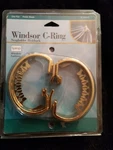 New! Wamsutta Windsor C-ring Swagholder /scarfholder, Curtain Tie Back. Price: $15.00.