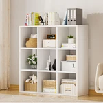 Comhoma 9 Wood Cube Storage Organizer Open Back And Removable Panels 11IN New. Price: $103.54.