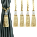 Curtain Tiebacks With Tassel, Outdoor Elegant Decorative Holdback,mod... New. Price: $29.14.