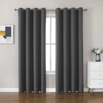 Cucraf Blackout Curtains For Bedroom,gray Darkening Thermal Insulated Gromm New. Price: $32.52.