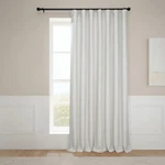 Faux Linen Curtains 100 84 Room Darkening Birch Taupe Hpd Half Price Panel New. Price: $46.99.