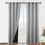 Yunjin 100% Blackout Curtain Panel Set For Bedroom Full Darkening Nois... New. Price: $23.30.