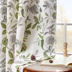 Jinchan 100 Blackout Curtains For Bedroom 63 Inches Length Linen New. Price: $83.32.