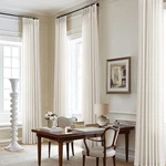120 Linen Curtains Pinch Pleated For Living Room Tall Windows Custom Mad... New. Price: $57.01.