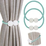 Pinowu Magnetic Curtain Clips - Window Holders Turquoise New. Price: $15.36.