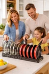 Housolution Pot Organizer Rack For Cabinet, Expandable Lid Organi... New. Price: $29.91.