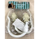 Christopher Lowell Collection Aged White Bishop Drapery Curtain Holdbacks New. Price: $16.99.