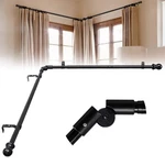 Corner Curtain Rod, 1 Inch Heavy Duty Metal Shaped Window Ro... New. Price: $32.97.
