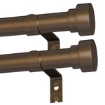 Dmdg Pack Bronze Curtain Rods For Windows 32 To 120 Inch, Heavy Duty New. Price: $43.88.