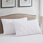 Vaulia Lightweight Microfiber Decorative Pillow Shams, Pinch Pleat Design Sta... New. Price: $19.86.