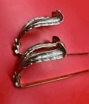 Vintage Kirsch Decorative Curtain Holdbacks / Tiebacks #5662 Plastic Laurels Used. Price: $16.55.