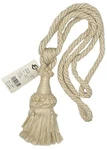 Conso Empress 21920 B01 Natural 6" Tassel Curtain Drapery Tieback 30" Spread New. Price: $6.80.