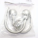 Kenney Chelsea Holdback One Size Brushed Nickel 73-KNHLDBK2A Open. Price: $12.83.