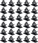 Viaky 30 Pcs Black Clips Self Adhesive Backed Nylon Wire Adjustable Cable New. Price: $13.10.
