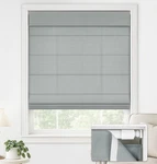 Lazblinds Cordless Roman Shades - No Drill Easy Install Window 34 X 64 New. Price: $23.79.