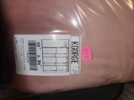 Kgorge Pink Velvet Blackout Curtains 52 X 84 Inch Rod Pocket Panel - New. Price: $19.00.