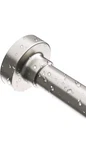 Shower Curtain Rod 43-72" Brushed Nickel Never Rust Adjustable Spring No Drill New. Price: $18.90.