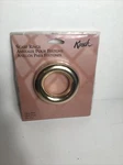 Kirsch Scarf Rings 1 Pair Gold With Hardware Instructions - New. Price: $9.50.