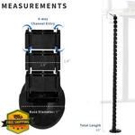 Vivo Under Cable Management Kit Black DESK-AC01C New. Price: $44.99.