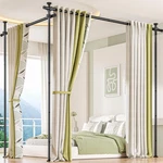 Room Divider Curtain Rod, No Drilling Tension For Separation, Adjust... New. Price: $57.81.