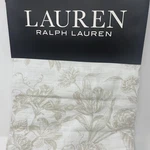 Lauren Ralph Sadie Floral Natural Curtains, Set Of 2 Panels 50X96 New. Price: $94.99.
