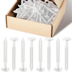 Blulu 60 Pcs 3 Vinyl Shutter Fastener Window Inches/ 7.62 Cm, White New. Price: $35.94.