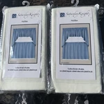 Saturday Knight Limited Curtain Holden 57 X 24 Pleated Tier Pair Natural New. Price: $14.99.