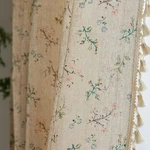 Enjoybridal Floral Living Room 52"W X 84"L (pack Of 1), Tassel New. Price: $42.85.