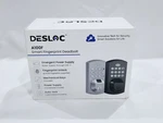 Desloc A100F Keyless Entry Door Lock, Fingerprint Front Black New. Price: $39.99.
