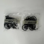 New Set Of 20 Ikea Adele Curtain Rings With Clips And Hooks Black 734.936.80. Price: $9.99.