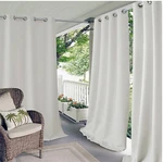 Elrene Connor 108-INCH Indoor/outdoor Grommet Top Window Curtain Single Panel New. Price: $33.99.