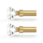 Orger Diamond Curtain Rods For Windows 30 To 68 Inches, Gold Wit... New. Price: $42.14.
