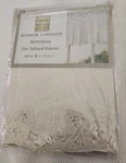 Chf Window Curtain Battenburg Tailored Cotton Valance 60 X 14 New. Price: $9.31.