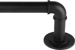 Industrial Rods For Windows 48 To 84 Inches, Blackout Wrap Around New. Price: $24.99.