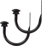 Curtain Holdbacks 2 Pack, Decorative Window Drapery Tiebacks For Wall With Small New. Price: $18.99.