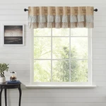 Farmhouse 16"X72" Valance Yellow Rod Pocket Kitchen Window Curtains Vhc Brands New. Price: $27.95.