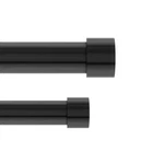 Umbra Cappa Double Curtain Rod, Includes 2 Matching Finials, Brackets & New. Price: $62.49.