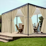 Holidayideas Grommet Outdoor Curtains For Patio Waterproof 8 Pcs All Weather Bal New. Price: $89.79.