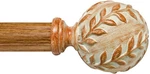 Imitation Wood Grain Curtain Rod For Windows 66 To 120 Inches: Heavy-d... New. Price: $29.34.