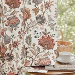 Fmfunctex 100% Boho Blackout Floral Curtains For Bedroom, Vintage Flower Pattern New. Price: $70.30.
