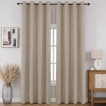 Cucraf 100% Blackout Window Curtains 84 Inches Long 2 Panels Set, Faux Linen ... New. Price: $34.29.
