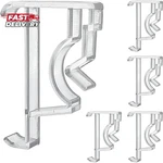 Cutelec Valance Clips 2INCH 5PCS Clear Plastic Hidden Retainer Holder For Window New. Price: $8.95.