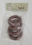 Kirsch Wood Drapery 2" Pole Rings Walnut 5502EG.085 Set Of 4 New. Price: $18.95.