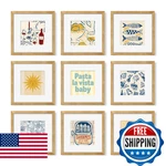 Yeskay 12X12 Picture Frame Of 9, Photo Gallery Wall Set, Display New. Price: $109.50.