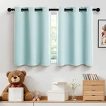 Pitalk Girls Room Decor Blackout Grommet Aqua Short Curtains 24 Inches Kitche... New. Price: $29.02.