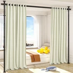 Aktop Room Divider Curtain Rod, No Drilling Privacy Separator For Black New. Price: $55.42.