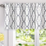 Driftaway Mason Geometric Trellis Pattern Window Curtain Valance Rod Pocket 5... New. Price: $32.99.