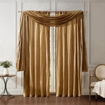 Elrene Home Fashions Athena Faux Crushed-silk Window Curtain Panel And Valanc... New. Price: $27.15.